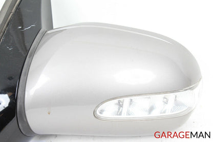06-10 Mercedes W251 R350 Front Left Driver Side Mirror Door Rear View Silver OEM