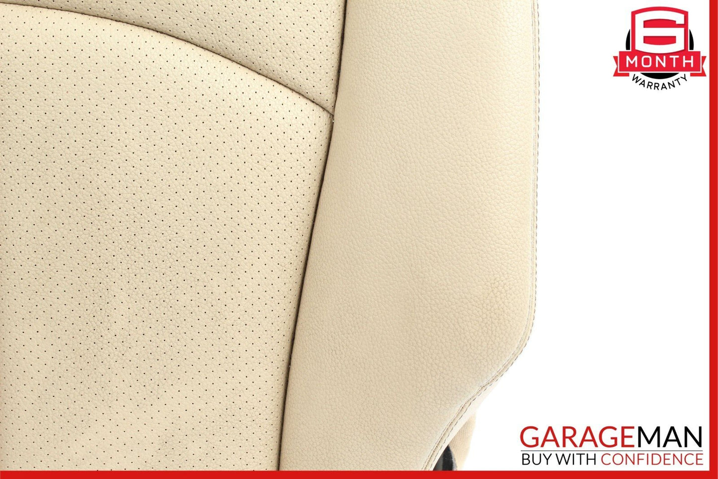 07-09 Mercedes W211 E350 E550 Front Right Lower Bottom Seat Cushion Cover Brown