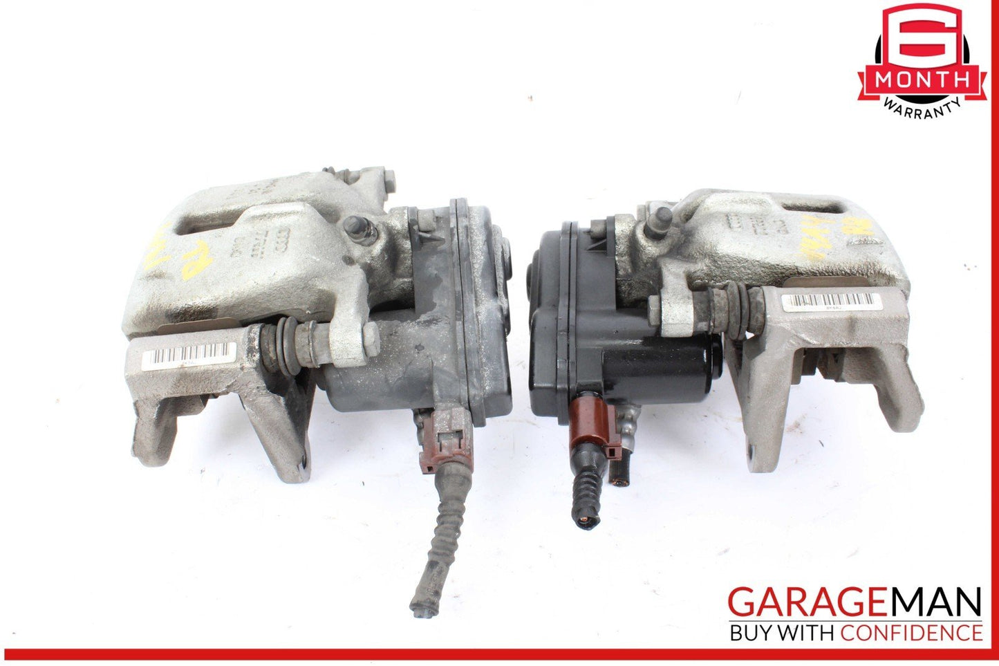 13-16 Audi A4 Rear Left and Rear Right Side Brake Caliper Calipers Set of 2 OEM