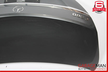 15-20 Mercedes W205 C300 C350 C43 Sedan Rear Trunk Lid Deck Panel Selenite Gray