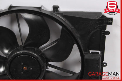 08-18 Mercedes CLS400 GLK350 C300 Engine Radiator Cooling Fan Motor Shroud Assy