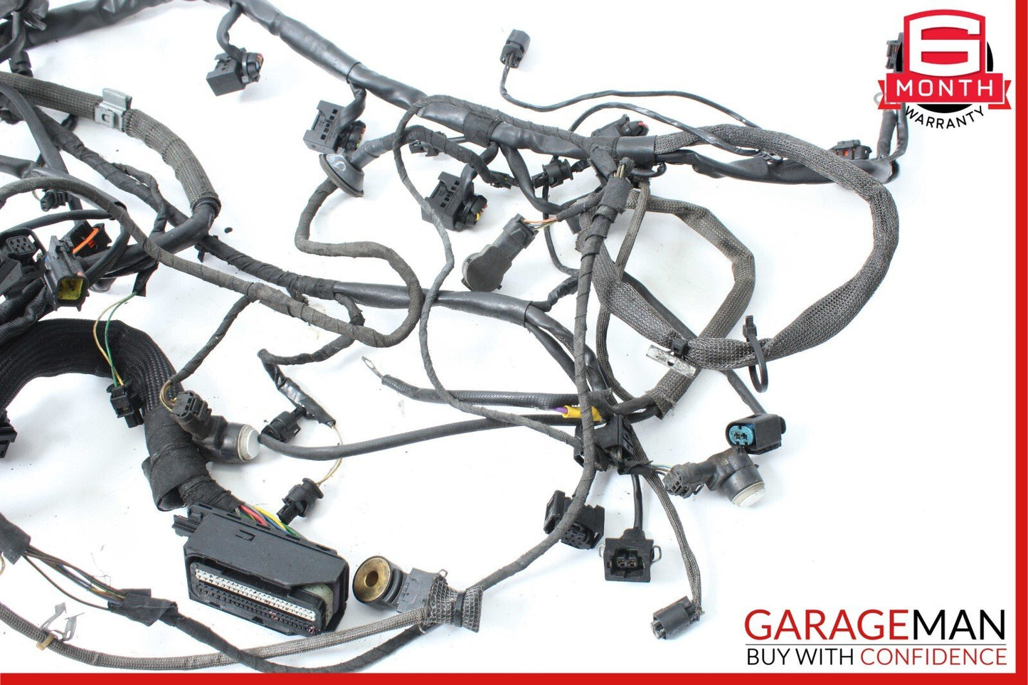 07-11 Mercedes W221 S550 5.5L V8 4Matic Main Engine Motor Harness Wire Assembly