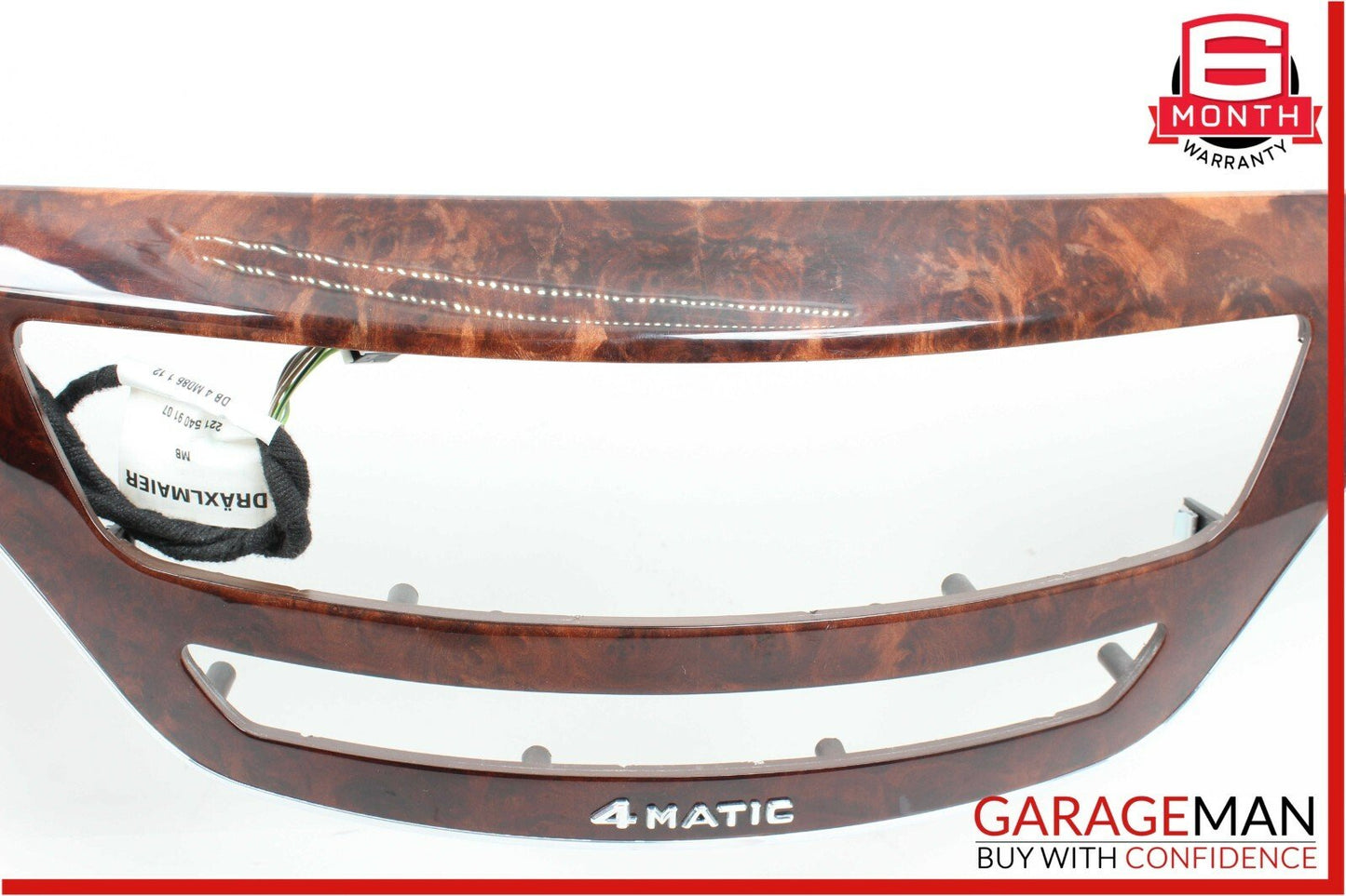 10-13 Mercedes W221 S550 S450 4Matic Dashboard Dash Center Trim Molding OEM