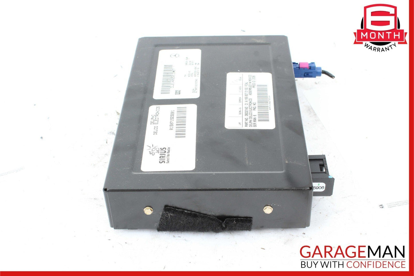03-09 Mercedes W211 E350 C230 Sirius Satellite Radio Receiver 1698270162 OEM