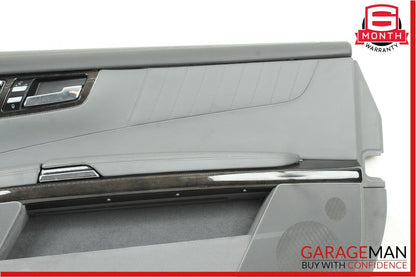 07-10 Mercedes W216 CL600 Front Right Side Complete Interior Door Panel Grey OEM