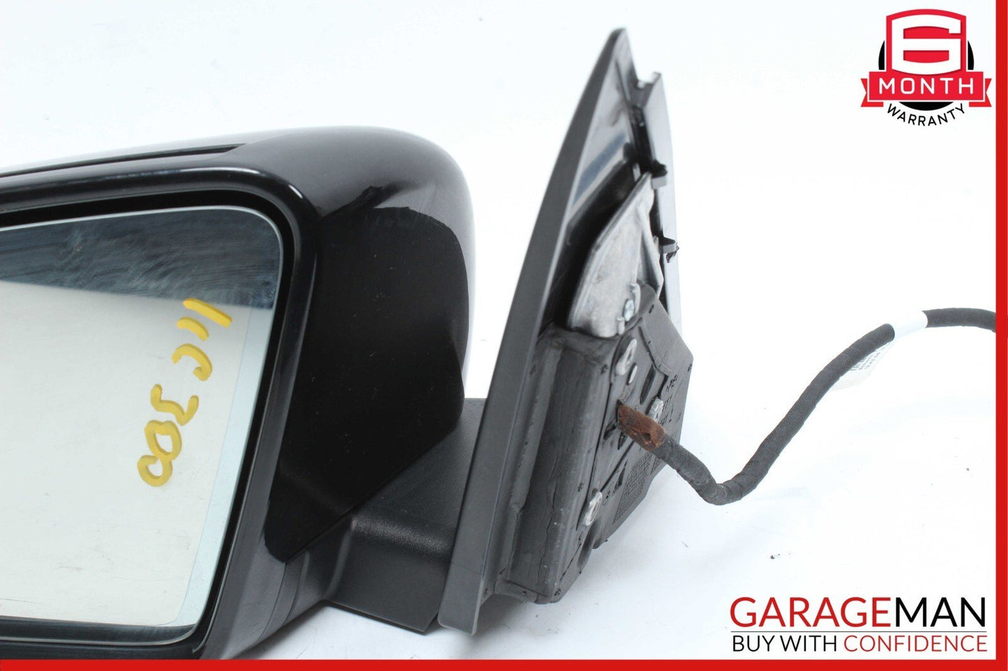 10-11 Mercedes W204 C250 C300 C350 Front Left Side Rear View Door Mirror Black