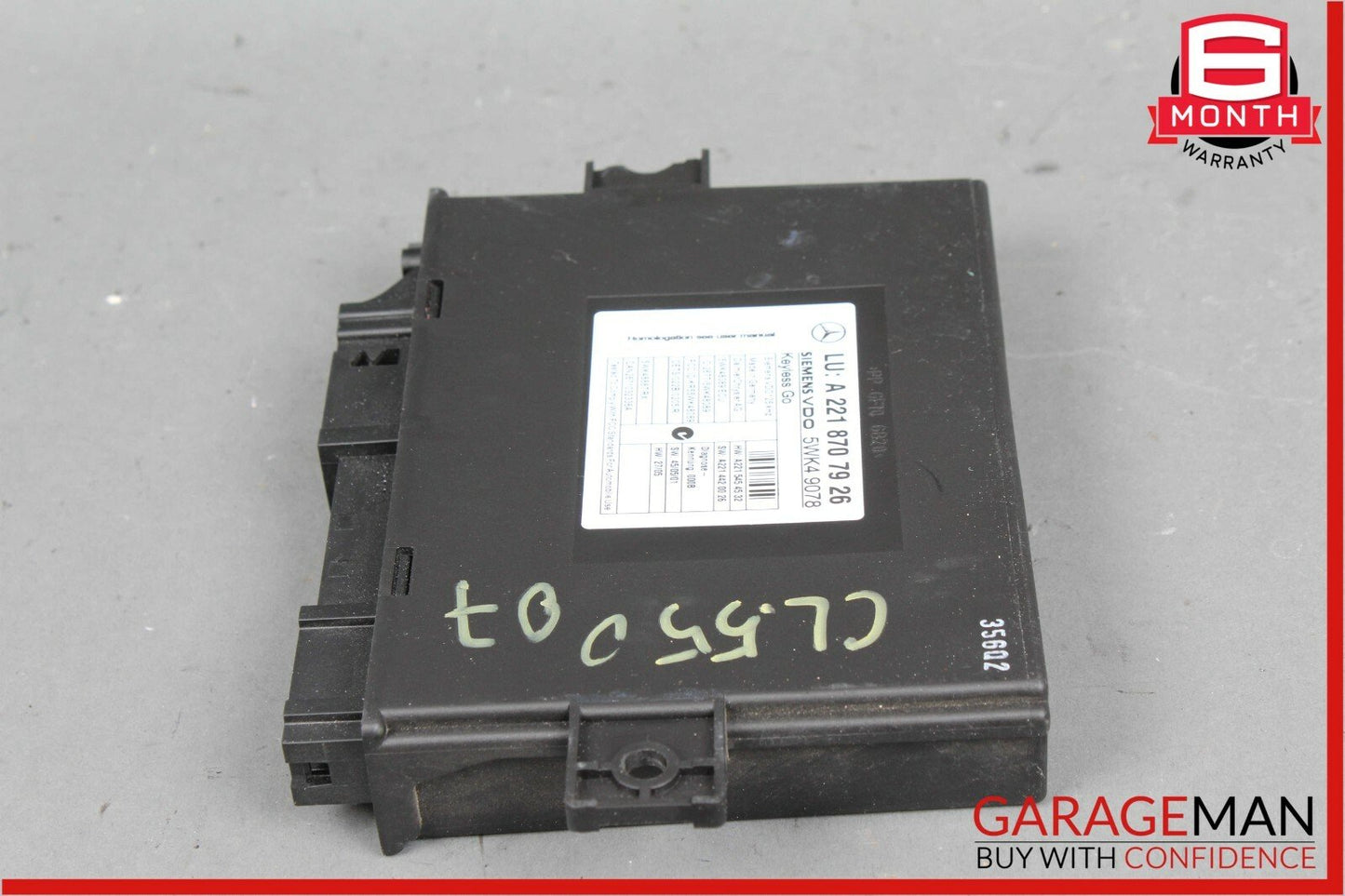 07-14 Mercedes W216 CL550 CL63 AMG S550 Keyless Go Control Module 2218707926 OEM