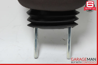 05-11 Mercedes R171 SLK280 Front Left / Right Side Seat Headrest Head Rest Brown