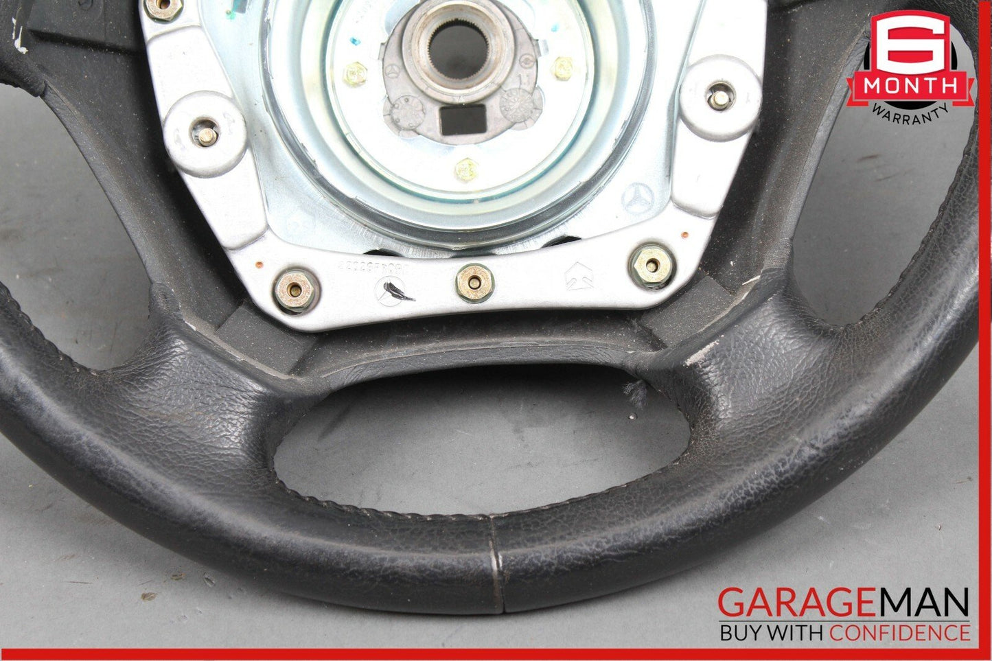 98-05 Mercedes W163 ML500 ML320 ML55 AMG 4 Spoke Driver Steering Wheel Black OEM