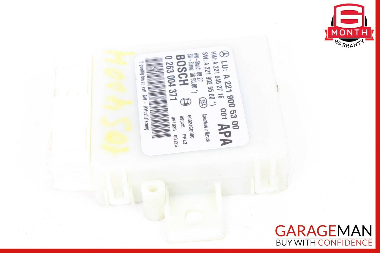 10-13 Mercedes W221 S400 S550 S63 AMG Rear Parktronic Control Module Unit Q01