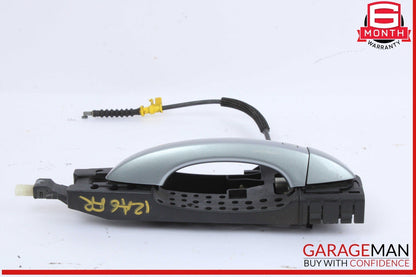 12-18 Audi A6 A7 Right Passenger Side Exterior Door Handle Gray 4H0837886 OEM