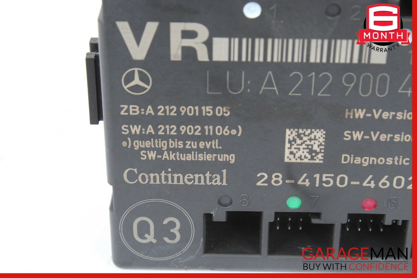 08-15 Mercedes W204 C250 Front Right Passenger Side Door Control Module OEM