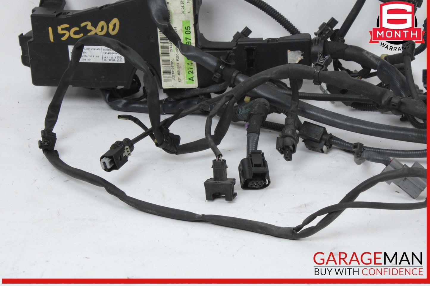 15-18 Mercedes W205 C300 Main Engine Motor Harness Wire Wiring Assembly OEM