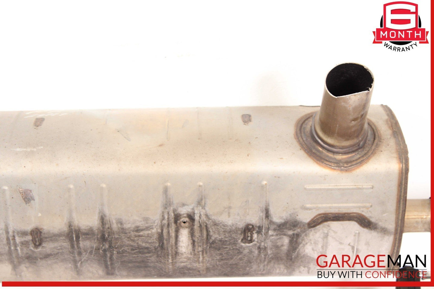 17-19 Audi Q7 Rear Exhaust Muffler w/ Tips OEM