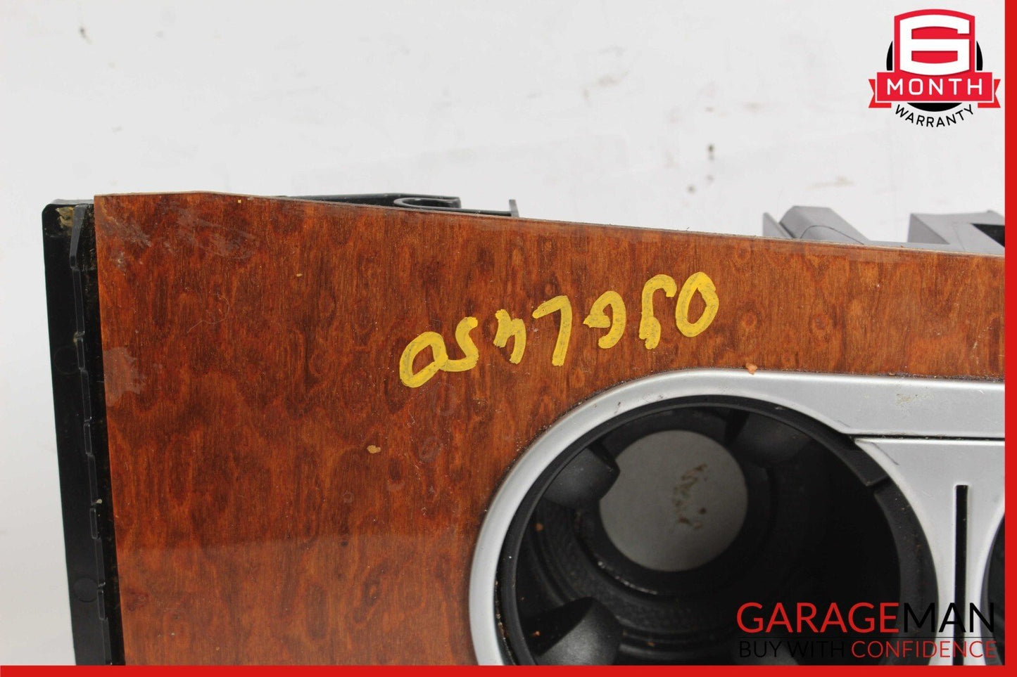 06-12 Mercedes X164 GL450 Center Console Cup Holder Compartment Tray Wood OEM