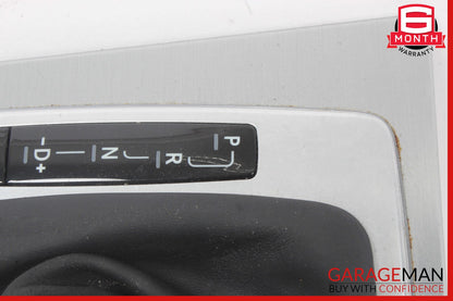 12-14 Mercedes W204 C250 Gear Shift Selector Indicator Knob Boot Assembly OEM
