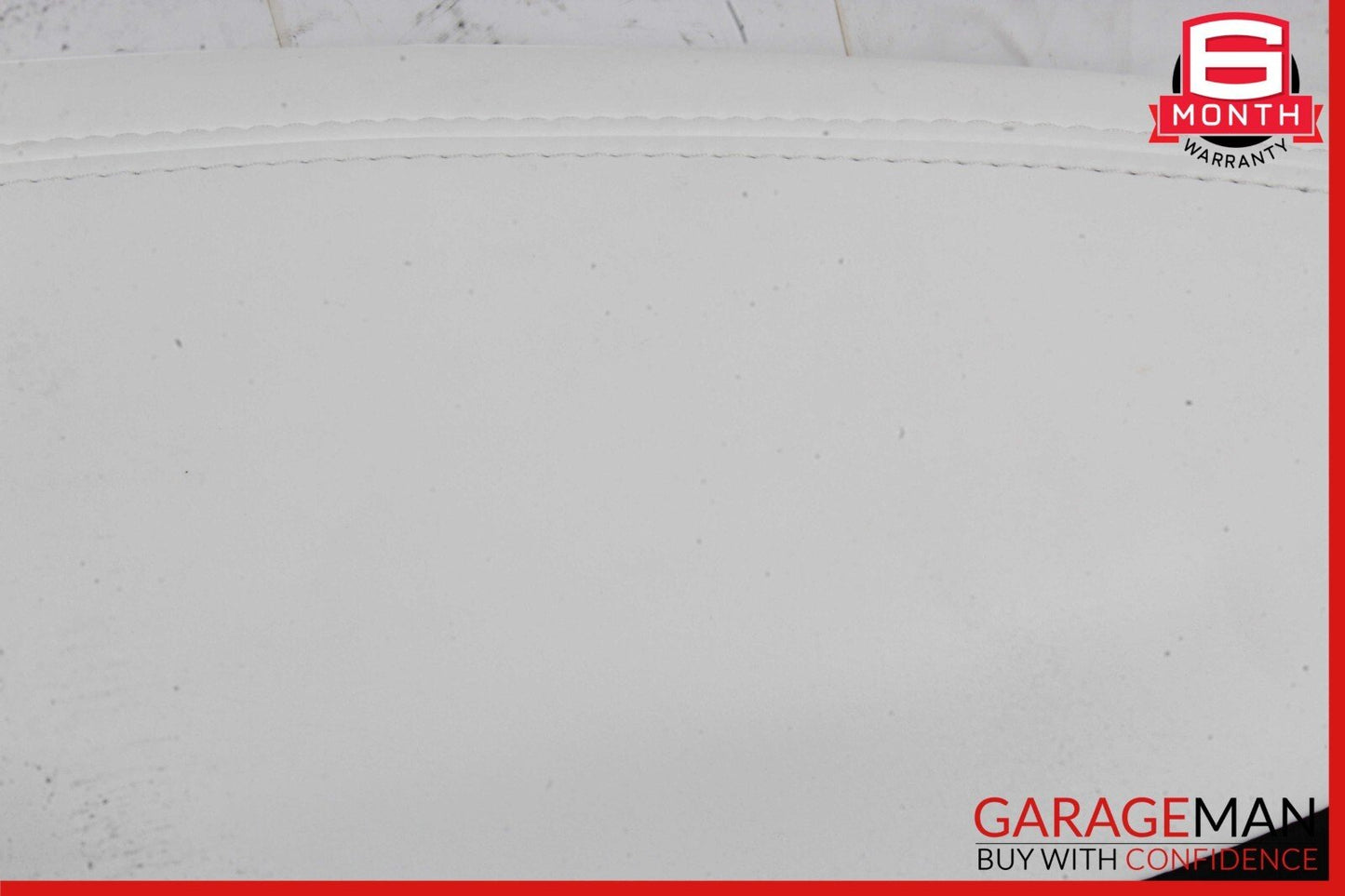 16-20 Tesla Model S Rear Right Side Seat Bolster Cushion Cover White OEM