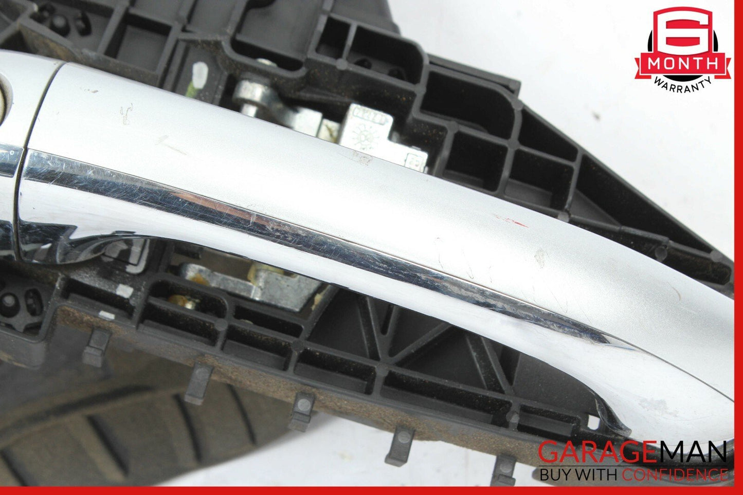 06-12 Mercedes ML350 GL450 Front Left Side Exterior Door Handle Iridium Silver