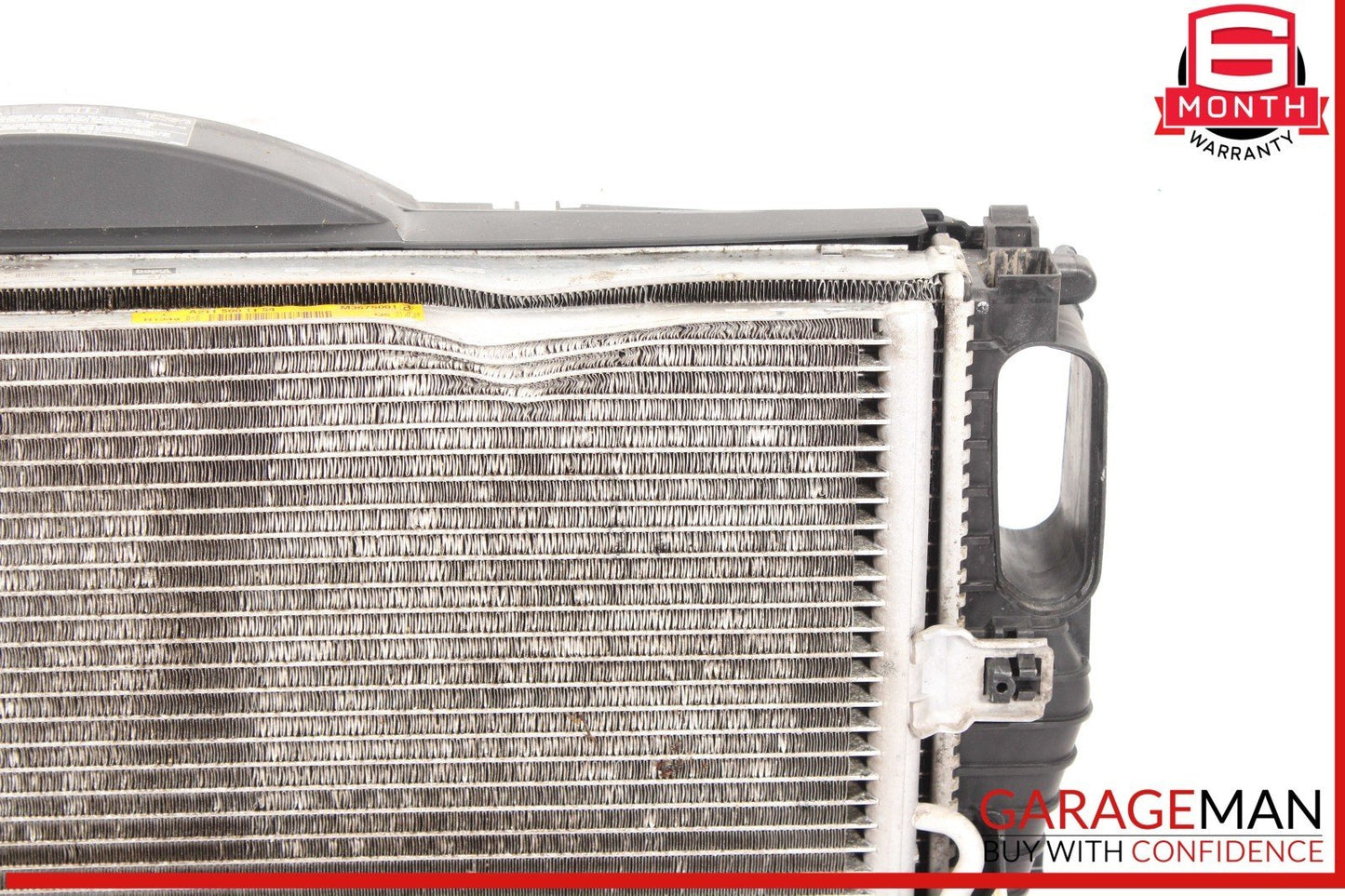 03-09 Mercedes W211 E320 Engine Motor Cooling Fan Radiator A/C Condenser Assy
