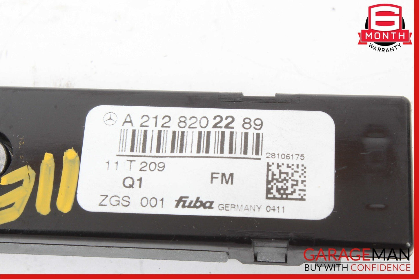 10-16 MERCEDES-BENZ W212 E350 ANTENNA BOOSTER AMPLIFIER AMP 2128202289 OEM