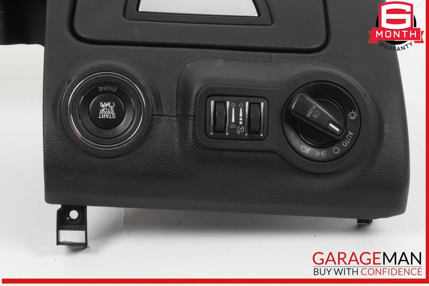 14-22 Maserati Ghibli S Dash Lower Driver Knee Cover Panel w/ Headlight Switch