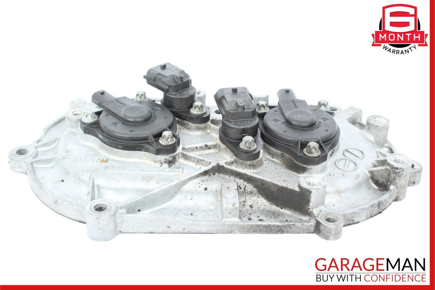 05-13 Mercedes W212 E350 Front Left Side Engine Timing Chain Cover Plate OEM