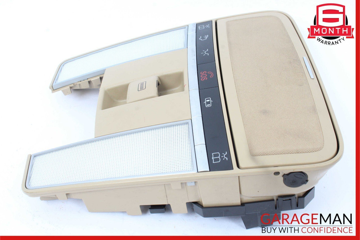 07-09 Mercedes W221 S550 CL550 Overhead Dome Light Sunroof Reading Map Grey