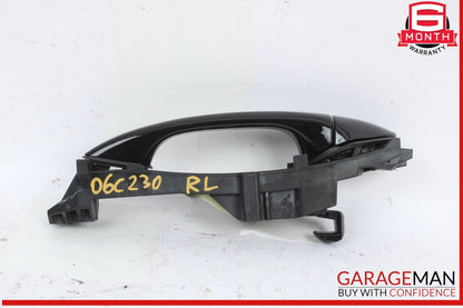 01-07 Mercedes W203 C230 Rear Left Driver Side Exterior Door Handle Black OEM