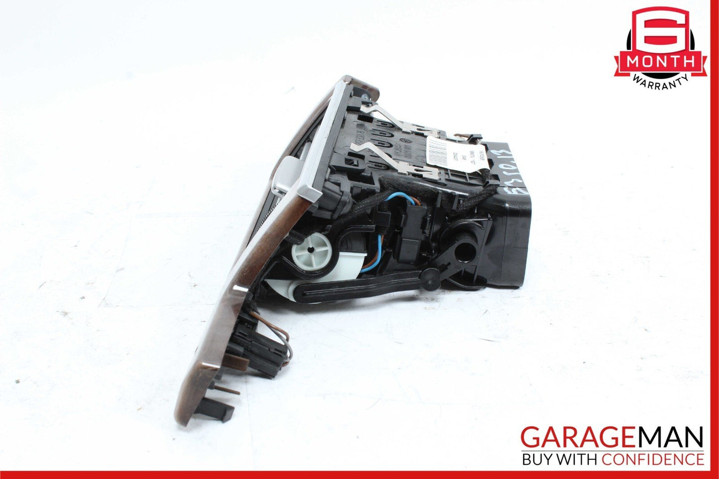 10-13 Mercedes W212 E350 Front Left Dashboard Dash AC A/C Air Vent Trim Wood