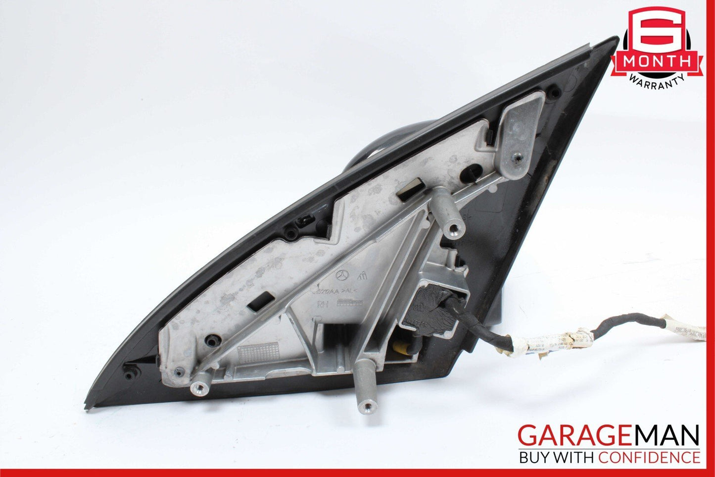 11-13 Mercedes W251 R350 Front Right Passenger Side Mirror Door Rear View Black