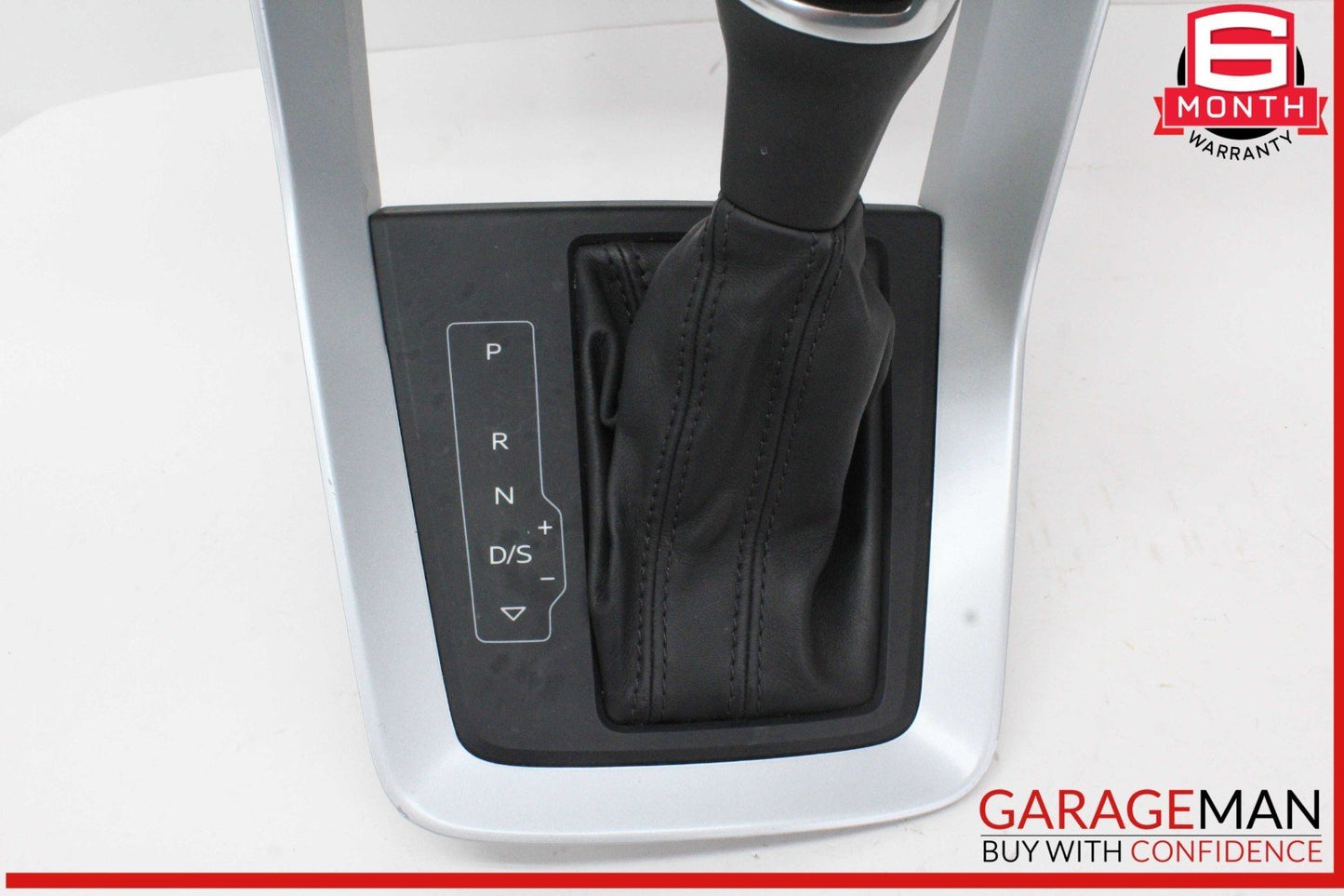 19-24 Audi Q3 Front Center Console Gear Shifter Knob Boot w/ Trim & Switches OEM
