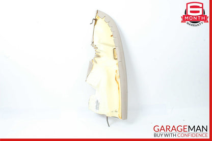 15-20 Mercedes W205 C300 Sedan Rear Right Side Seat Bolster Cushion Cover Beige