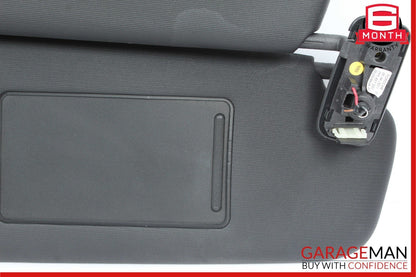 11-18 Porsche Cayenne 958 S Front Right Side Sun Visor Shade Cover Black OEM