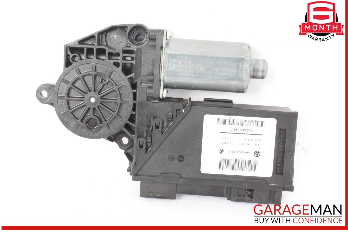 03-10 Porsche Cayenne 955 957 Rear Right Side Door Window Regulator Motor Unit