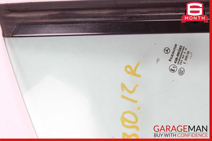 12-20 Mercedes R172 SLK350 Rear Right Side Door Quarter Window Glass OEM