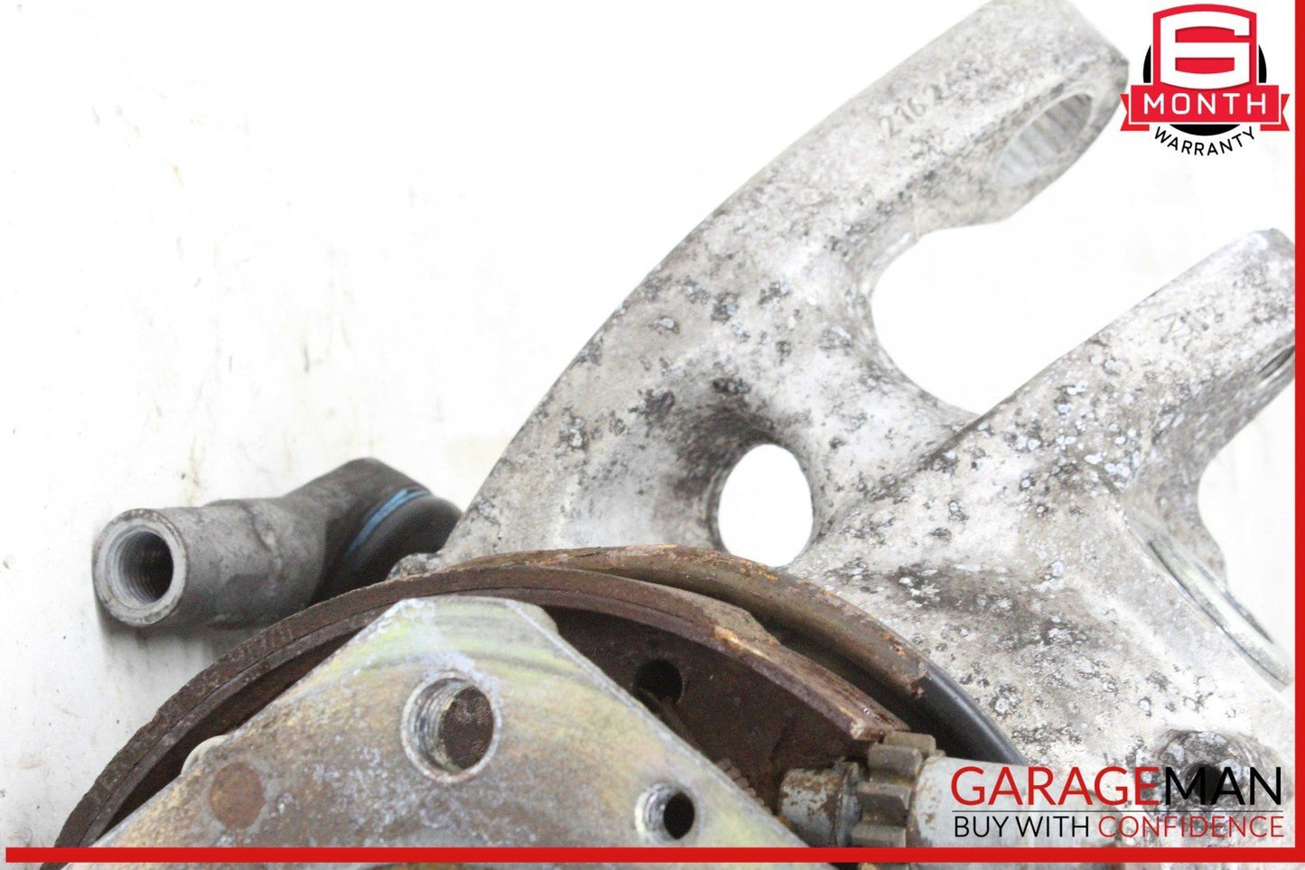 06-10 Maserati Quattroporte M139 Rear Left Side Spindle Knuckle Hub OEM