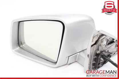 10-13 Mercedes W221 S550 S65 AMG Front Left Side Mirror Door Rear View Silver