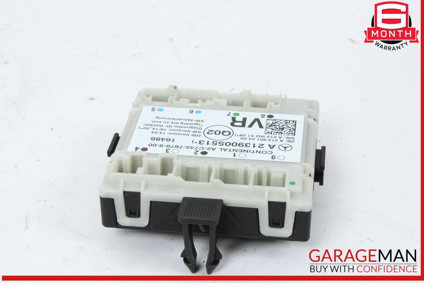 17-19 Mercedes W213 E300 E400 Front Right Side Door Control Module Unit OEM
