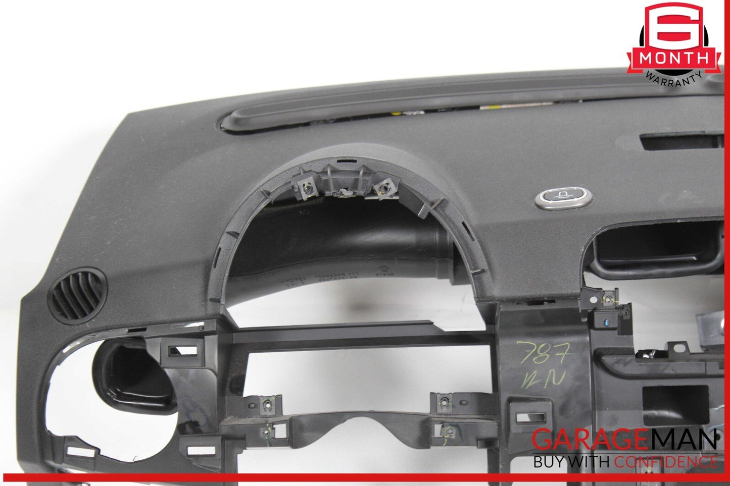 12-17 Fiat 500 Front Dash Dashboard Instrument Panel Cover Trim Assembly OEM