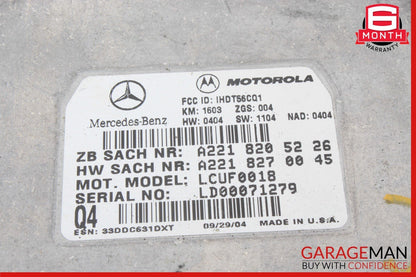 05-14 Mercedes R171 SLK350 S550 E320 Voice Communication Controller Module OEM