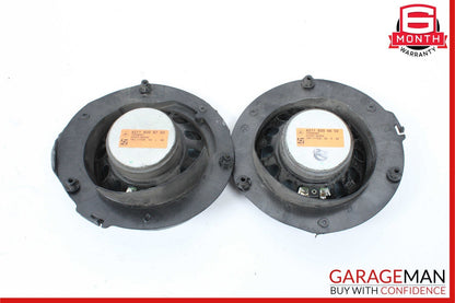 07-09 Mercedes W211 E63 E500 Front Left & Right Door Audio Sound Speaker Set
