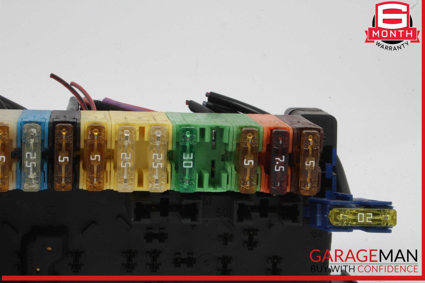 03-12 Mercedes R230 SL500 SL55 SL65 AMG Rear SAM Fuse Box Relay Module Assembly