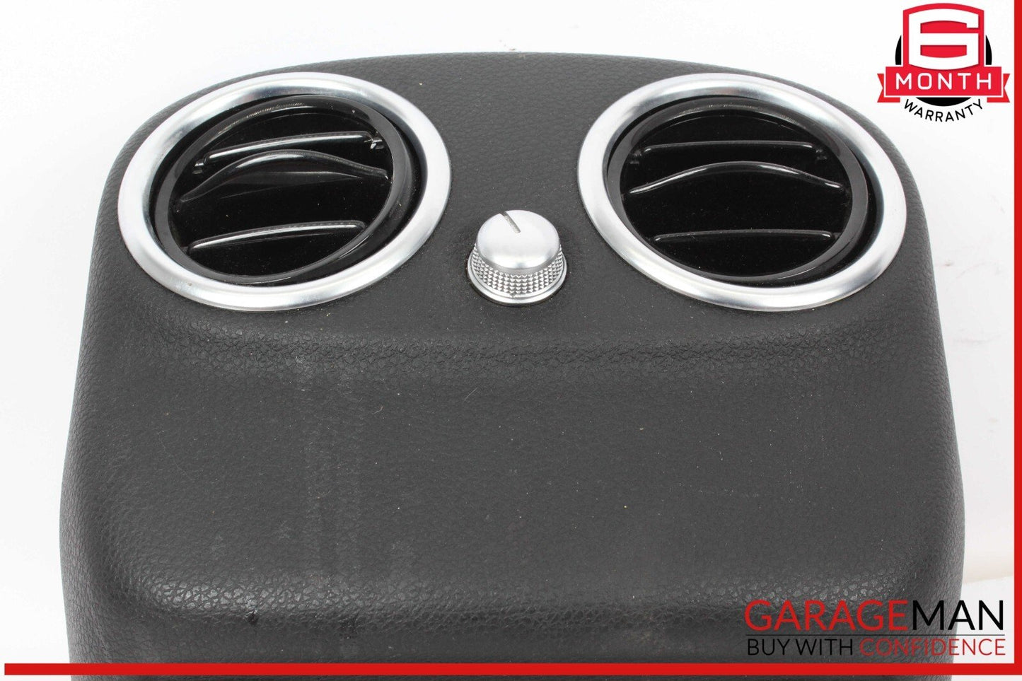 15-20 Mercedes W205 C300 C350e Rear Center Console A/C Air Vent Assy Black OEM