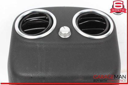 15-20 Mercedes W205 C300 C350e Rear Center Console A/C Air Vent Assy Black OEM