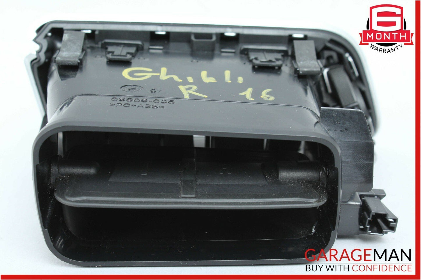 14-17 Maserati Ghibli Front Right Side Dash AC A/C Air Vent Grille Trim Panel