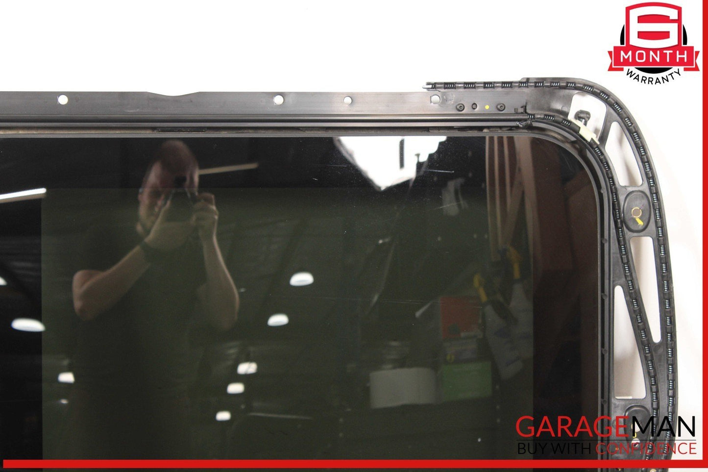 11-18 Porsche Cayenne 958 Panoramic Roof Glass Frame Black OEM