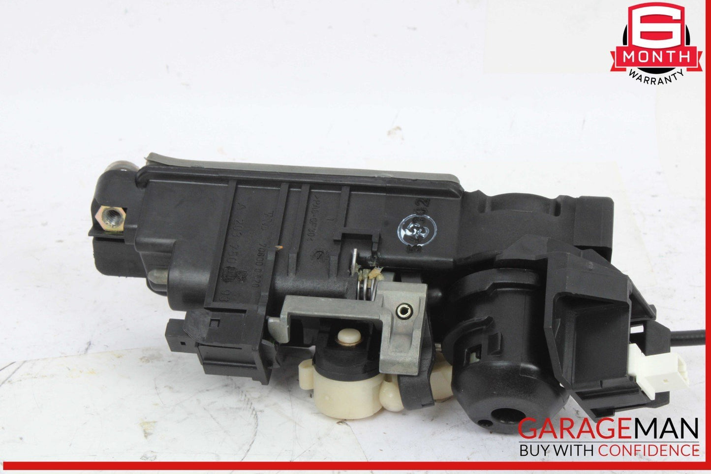 01-11 Mercedes W203 C230 Trunk Lid Lock Latch Handle w/ Lock 2037500893 OEM