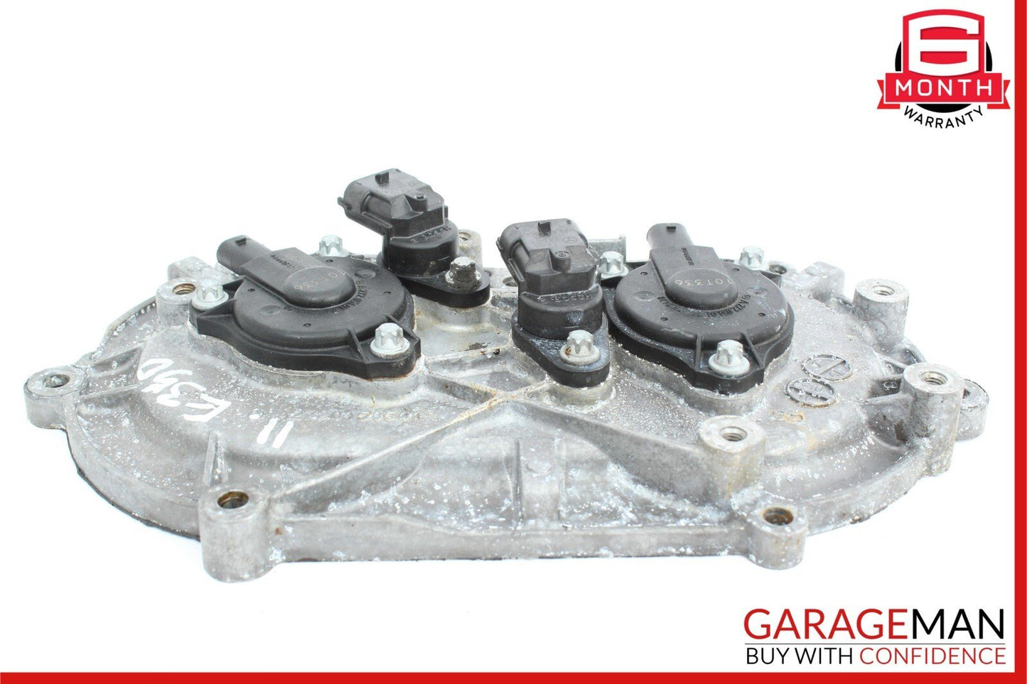 05-13 Mercedes W212 E350 Front Left Side Engine Timing Chain Cover Plate OEM