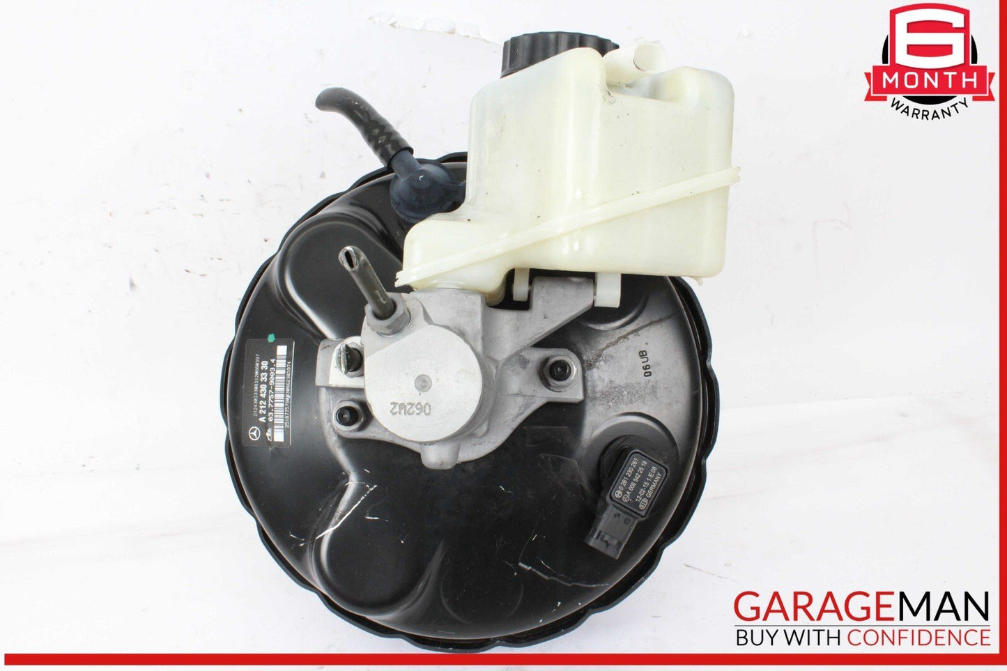 12-14 Mercedes W218 CLS550 E250 Power Brake Booster Master Cylinder Reservoir