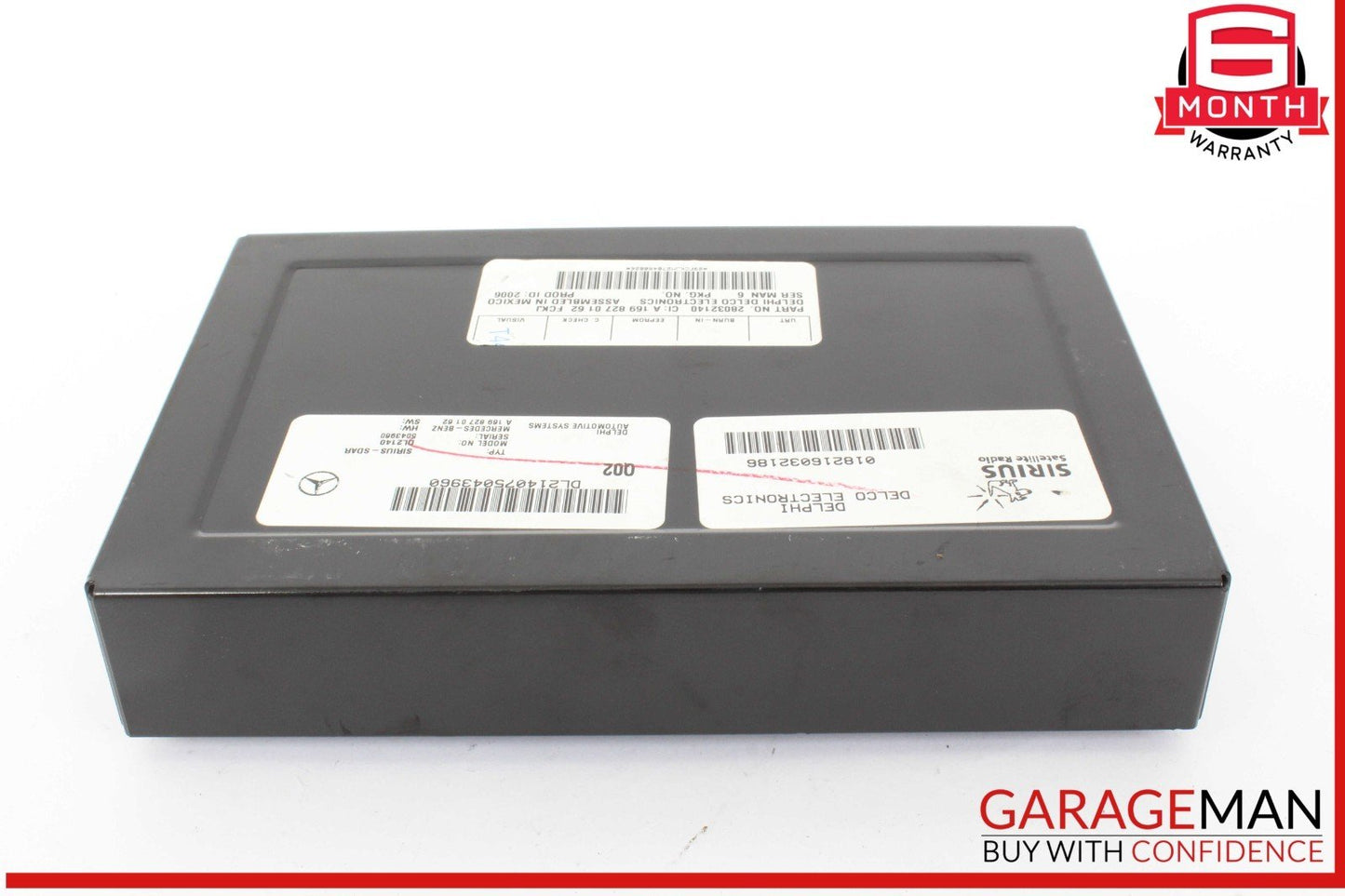 03-09 Mercedes X164 GL450 4MATIC Sirius Satellite Radio Receiver 1698270162 OEM